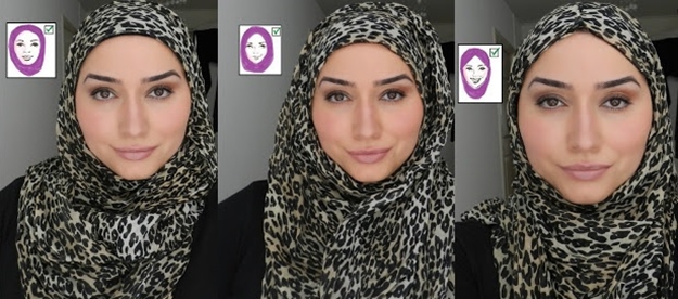 hijab sesuai bentuk wajah