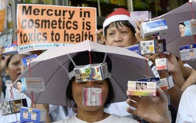 Efek Negatif dan Bahaya Mercury Pada Kosmetik