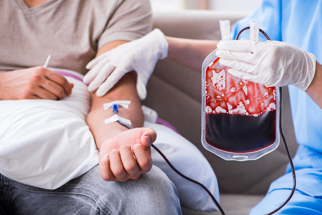Ilustrasi donor darah agar sehat